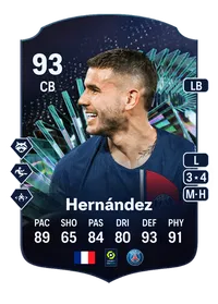 Lucas Hernández TEAM OF THE SEASON MOMENTS 93 Overall Rating