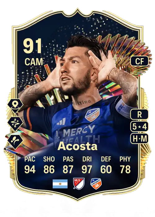 EA FC 24 Luciano Acosta 91