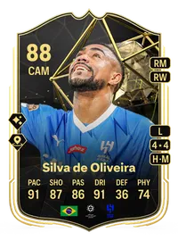 Malcom Filipe Silva de Oliveira Team of the Week 88 Overall Rating