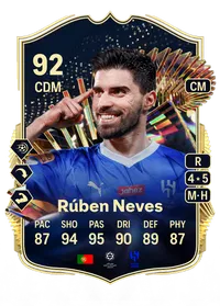 Rúben Neves Team of the Season 92 Overall Rating