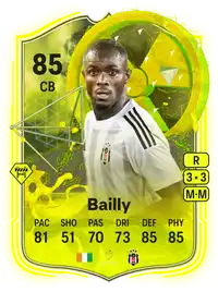 Eric Bailly Radioactive EA FC 24 - 85 - Rating and Price | FifaUTBin