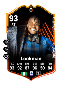 Ademola Lookman UEL Road to the Final 93 Overall Rating