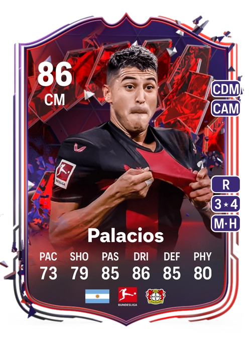 EA FC 24 Exequiel Palacios 86