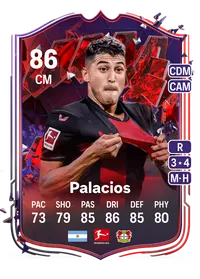 Exequiel Palacios Trailblazers 86 Overall Rating