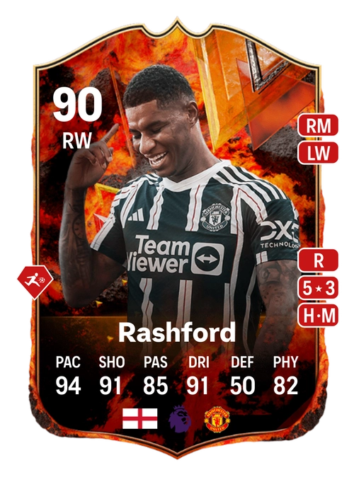 EA FC 24 Marcus Rashford 90