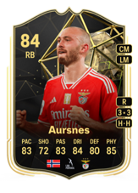 Fredrik Aursnes Team of the Week 84 Overall Rating