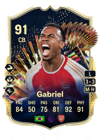 Gabriel Team of the Season 91 Overall Rating