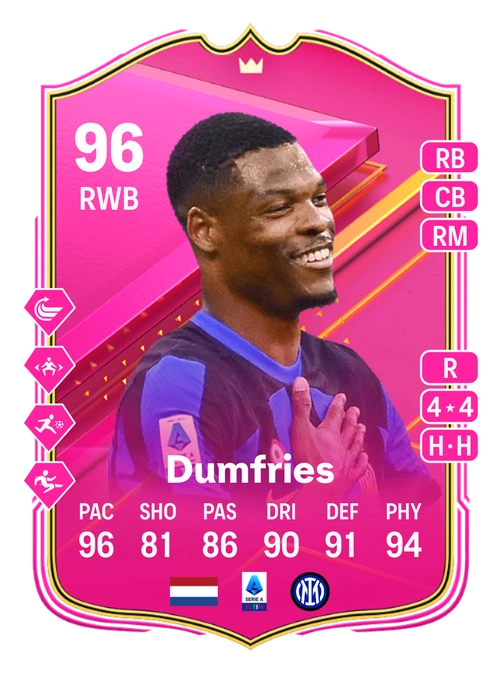 EA FC 24 Denzel Dumfries 96