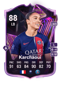 Sakina Karchaoui Triple Threat 88 Overall Rating