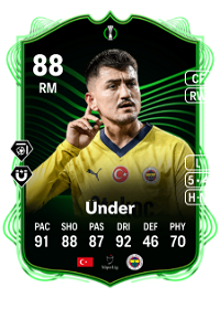 Cengiz Ünder UECL Road to the Final 88 Overall Rating