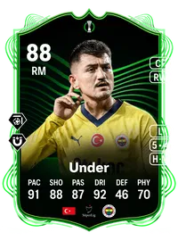 Cengiz Ünder UECL Road to the Final 88 Overall Rating