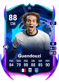 Mattéo Guendouzi UCL Road to the Final 88 Overall Rating