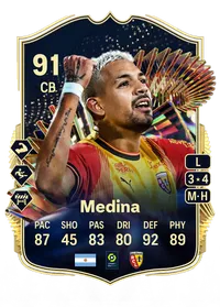 Facundo Medina Team of the Season 91 Overall Rating