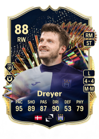 Anders Dreyer Team of the Season 88 Overall Rating
