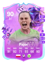 Ewa Pajor Ultimate Birthday 90 Overall Rating