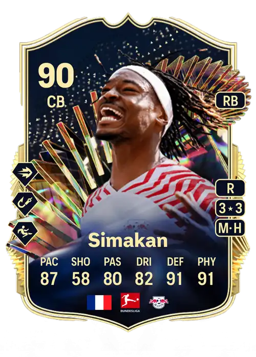 EA FC 24 Mohamed Simakan 90