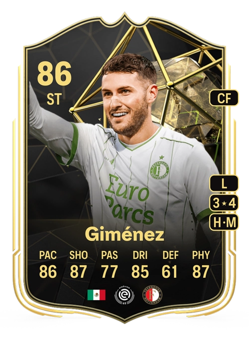 EA FC 24 Santiago Giménez 86