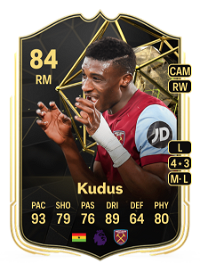 Mohammed Kudus Team of the Week 84 Overall Rating