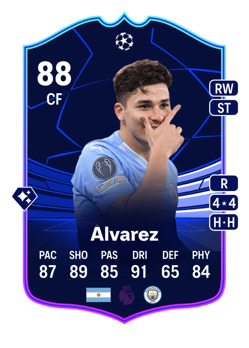 EA FC 24 Julián Álvarez 88