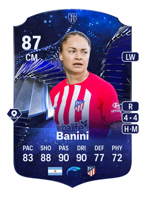 EA FC 24 Estefanía Banini 87