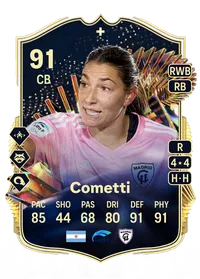 Aldana Cometti Team of the Season Plus 91 Overall Rating