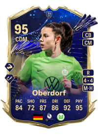 Lena Oberdorf Team of the Year 95 Overall Rating