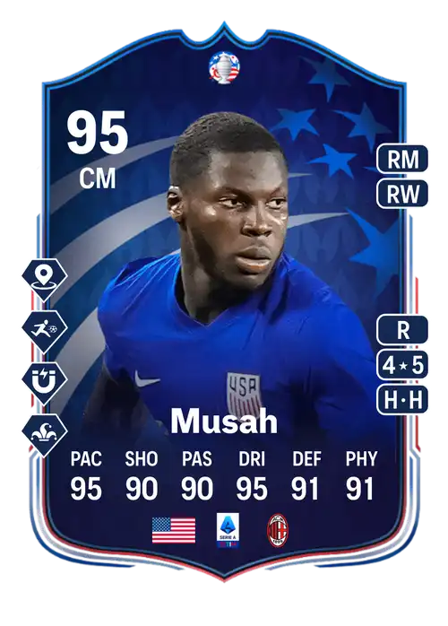 EA FC 24 Yunus Musah 95