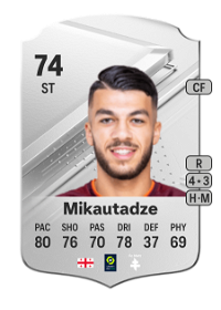 Georges Mikautadze Rare 74 Overall Rating