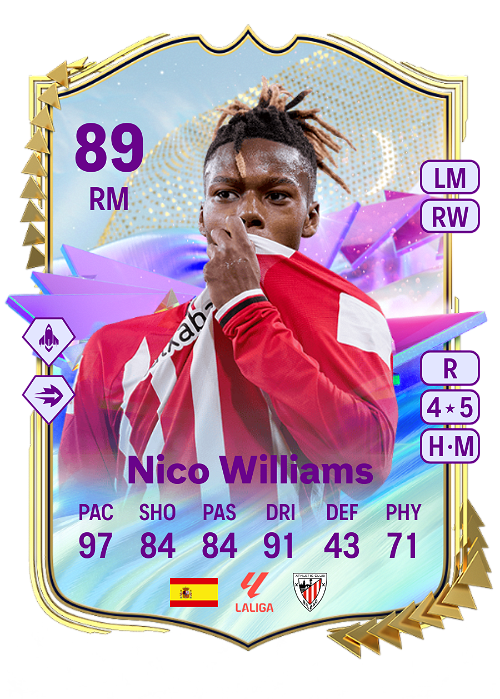 EA FC 24 Nico Williams 89