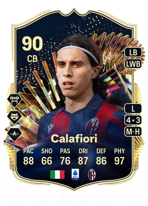 EA FC 24 Riccardo Calafiori 90