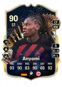 Nicole Anyomi Team of the Season 90 Overall Rating