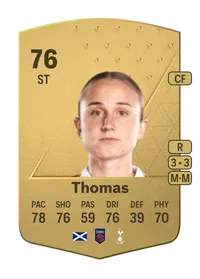 Martha Thomas Common 76 Overall Rating