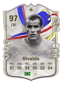 Rivaldo Greats of the Game Icon 97 Overall Rating