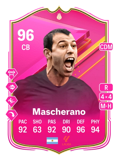 EA FC 24 Javier Mascherano 96