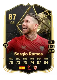 Sergio Ramos Team of the Week 87 Overall Rating