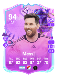 Lionel Messi Ultimate Birthday 94 Overall Rating