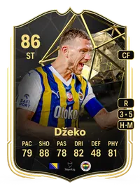 Edin Džeko Team of the Week 86 Overall Rating