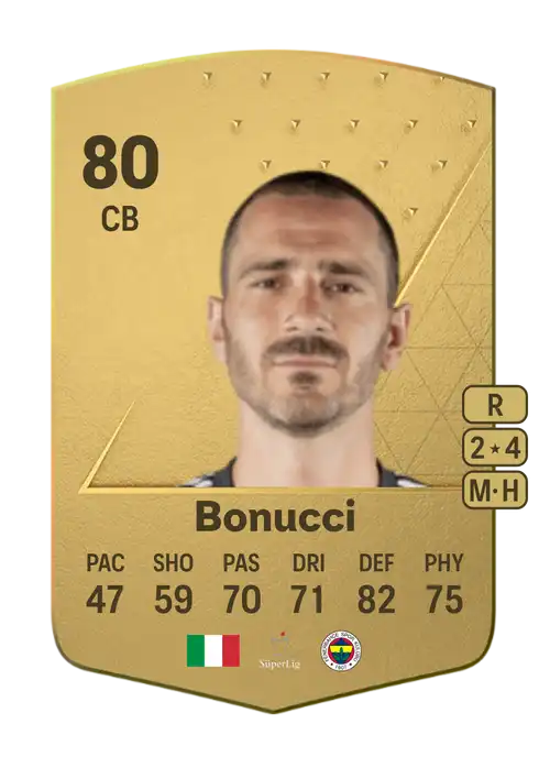 EA FC 24 Leonardo Bonucci 80