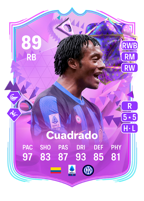 EA FC 24 Juan Cuadrado 89