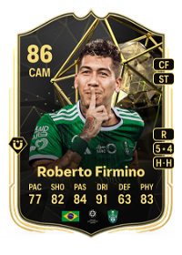 Roberto Firmino Team of the Week 86 Overall Rating