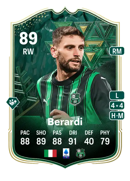 EA FC 24 Domenico Berardi 89