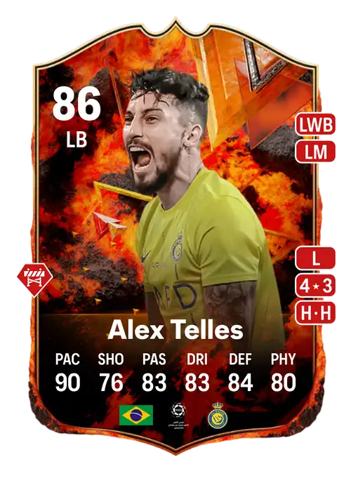 EA FC 24 Alex Telles 86