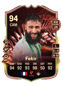 Nabil Fekir TOTS Champions 94 Overall Rating