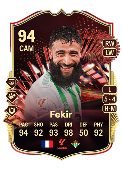 EA FC 24 Nabil Fekir TOTS Champions