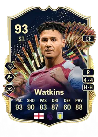 Ollie Watkins Team of the Season 93 Overall Rating