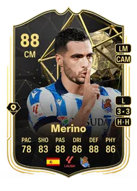 Merino Team of the Week 88 Overall Rating