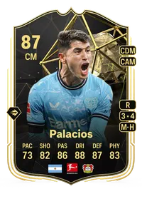 Exequiel Palacios Team of the Week 87 Overall Rating