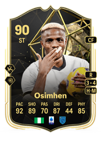 Victor Osimhen Team of the Week 90 Overall Rating