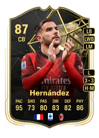 Theo Hernández Team of the Week 87 Overall Rating