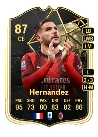 Theo Hernández Team of the Week 87 Overall Rating